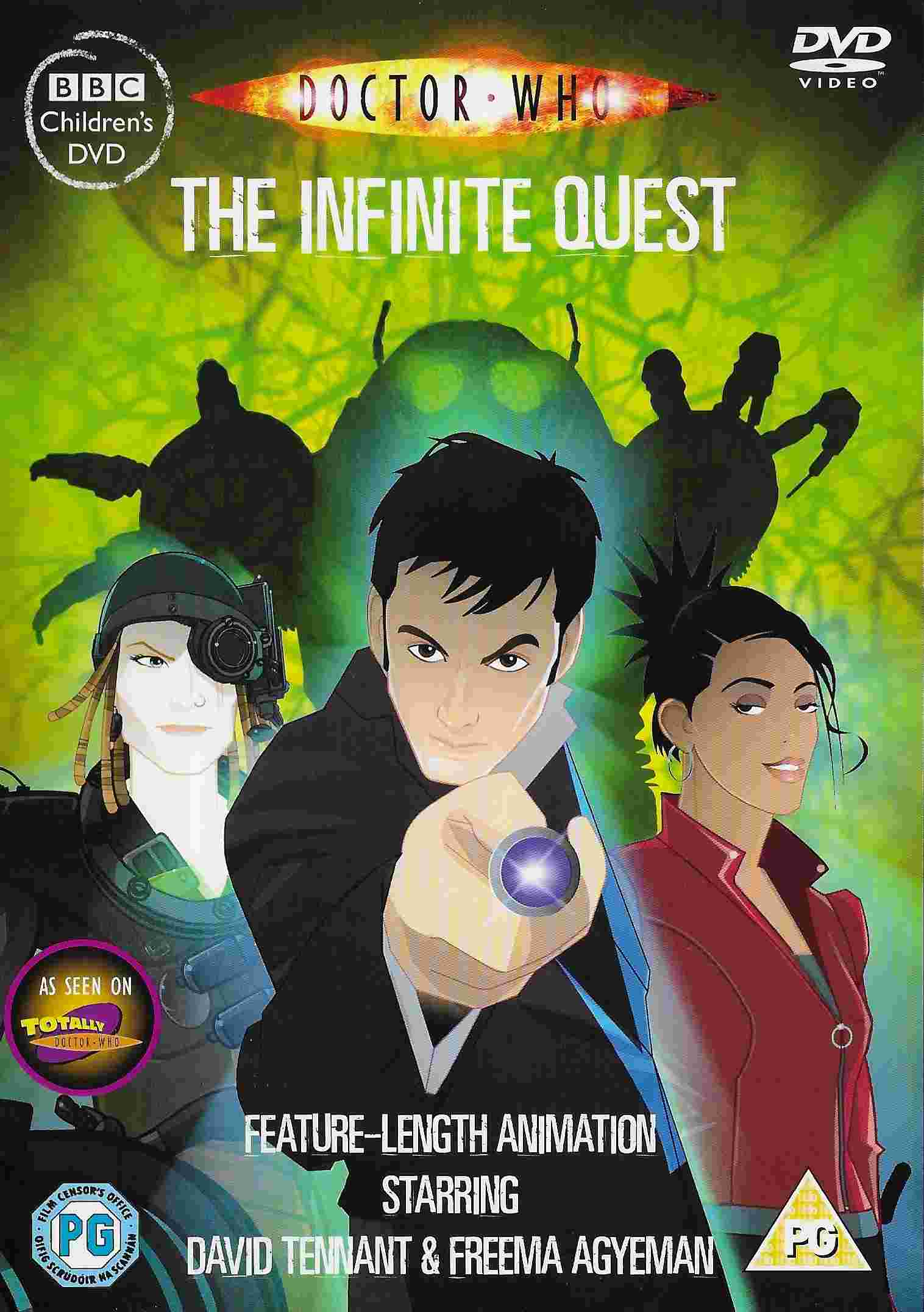 Picture of BBCDVD 2452 Doctor Who - The infinite quest by artist Alan Barnes from the BBC records and Tapes library